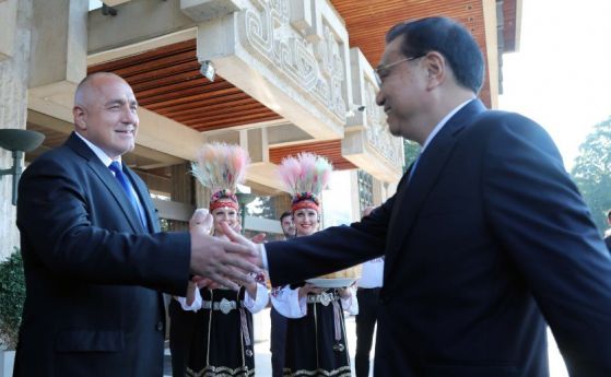 Премиерът Бойко Борисов посрещна председателя на Държавния съвет на Китай