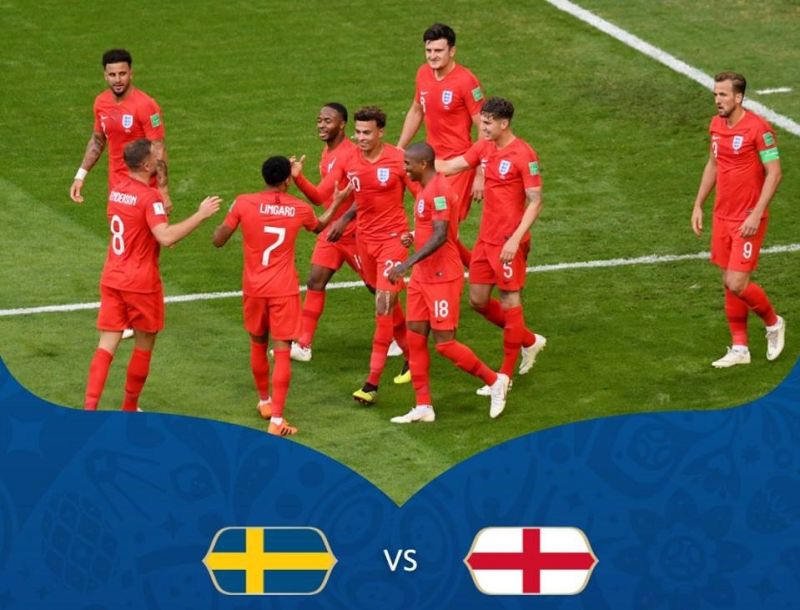 Англия се класира на полуфинал на световно първенство по футбол