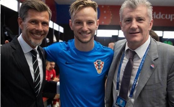 Халфът на Барселона и хърватския национален отбор Иван Ракитич коментира появилите