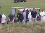 Протести срещу Тръмп и в Шотландия, той реши да си почине с голф