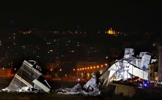  Италия в печал след нещастието в Генуа: още 4 тела открити през нощта, написа локална медия 