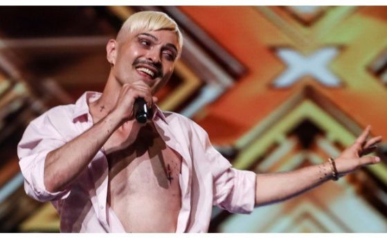 Българският артист Иво Димчев който участва в британския X Factor днес