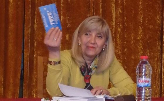 Депутатът от ГЕРБ Петя Аврамова която беше предложена от премиера