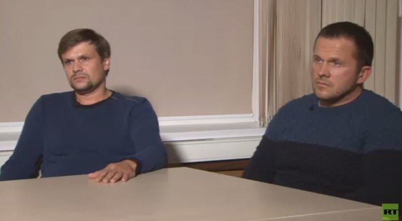 Абсурдното интервю, което Александър Петров и Руслан Боширов, обвинени в