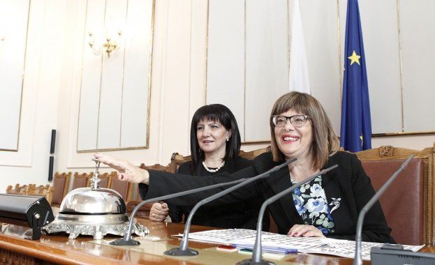 Сръбската парламентарна делегация начело с председателката на Скупщината Мая Гойкович,