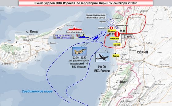 Руският военен самолет Ил 20 който изчезна над Средиземно море е