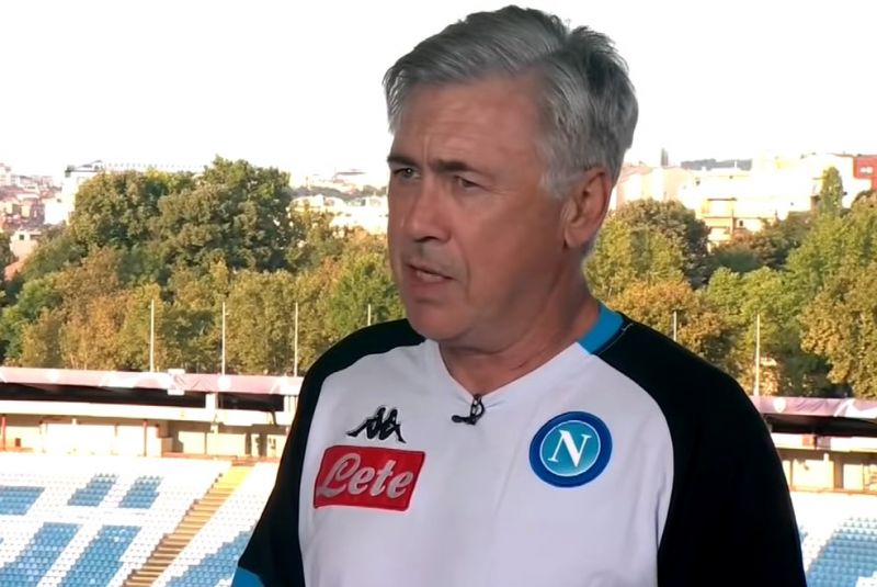 Tреньорът на Наполи Карло Анчелоти разкритикува футболистите на Цървена звезда, че