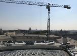 Новата пленарна зала се забавила заради ремонта на 'Дондуков' и стъкления покрив (снимки и видео)