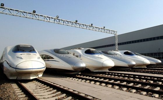И китайският гигант в производството на влакове CRRC China Railway
