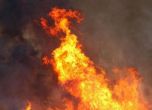 Голям пожар в Орландовци, огънят погълна сметище