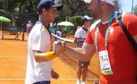 Българският тенисист Адриан Андреев спечели сребърен медал на продължаващите в