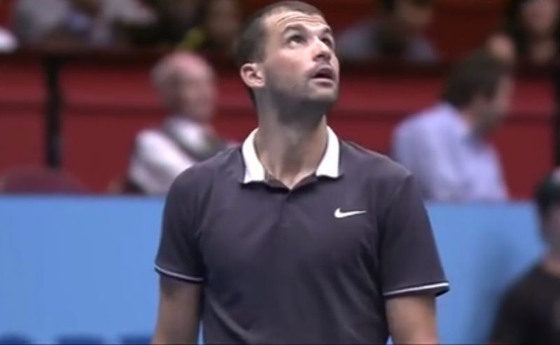 Най-добрият ни тенисист Григор Димитров отпадна още в първия кръг