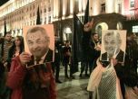 Десетият протест срещу Валери Симеонов е с неговия лик - заради Хелоуин