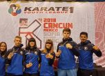 Четири медала за България на Световната младежка карате лига в Мексико