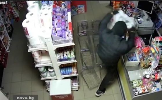 Крадци обраха магазин в Плевен за 47 секунди Обирджиите са