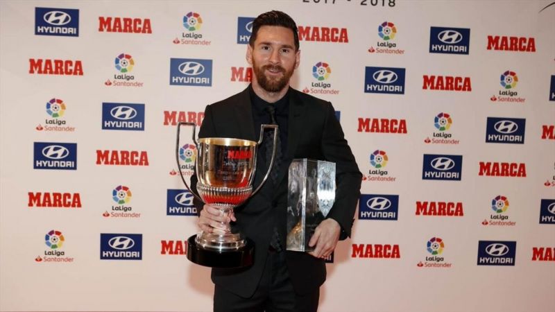 Звездата на Барселона Лионел Меси взе две награди в Испания.