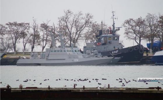 32 ма украински моряци се намират в плен а трима от
