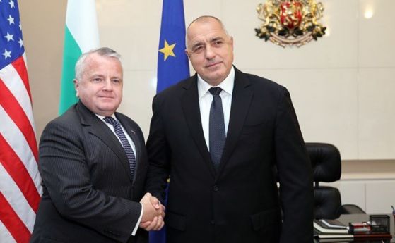 Министър председателят Бойко Борисов се срещна със заместник държавния секретар на САЩ