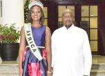 Президентът на Уганда възмутен от косата на Мис Африка