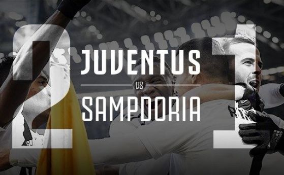 Ювентус стигна до драматична победа с 2 1 срещу Сампдория в