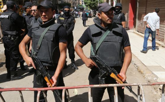 Египетските сили за сигурност ликвидираха тази сутрин 40 заподозрени за