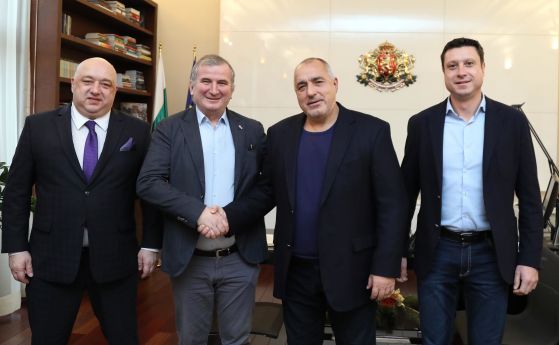 Министър председателят Бойко Борисов се срещна с новия турнирен директор на