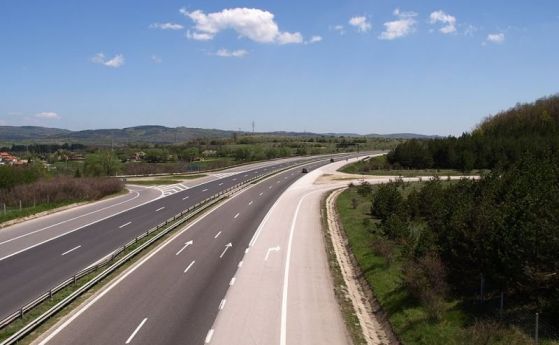 Участъкът на автомагистрала Тракия между София и Пловдив е най