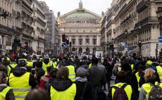 Активисти на протестното движение на жълтите жилетки във Франция призоваха