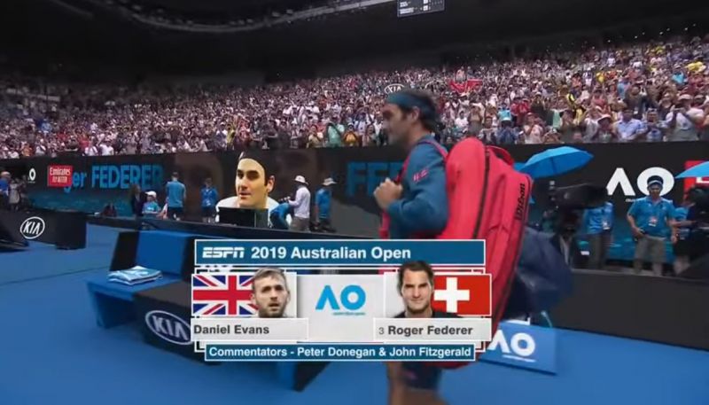 Швейцарската легенда в мъжкия тенис Роджър Федерер победи квалификанта Даниел