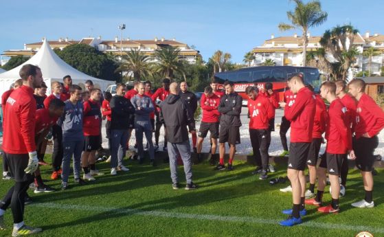 ЦСКА ще удължи лагера си в Испания до 5 февруари