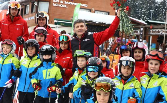 Скиор №1 на България Петър Попангелов отпразнува днес на Боровец