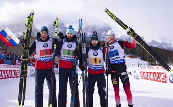 Норвежките биатлонисти продължиха силното си представяне в стартовете за Световната купа
