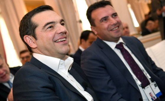 Премиерите на Северна Македония и Гърция – Зоран Заев и