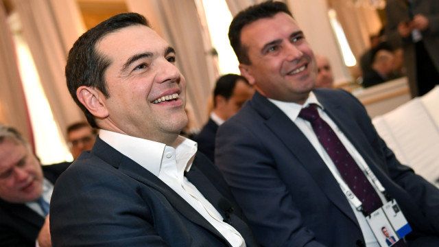 Премиерите на Северна Македония и Гърция – Зоран Заев и