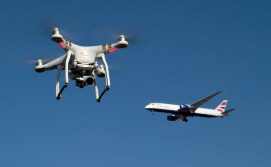 Великобритания разширява периметъра на забраната за дронове и други безпилотни