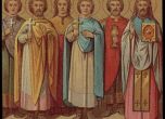 Св. Агапий и шестима мъченици заедно с него били посечени с меч
