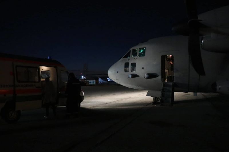 Самолет Спартан“ на Военновъздушните сили изпълни донорска задача, съобщи пресцентърът