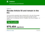 Сайтът на британското правителство се срина заради петиция с искане за оставане в ЕС