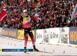Йоханес Тингенс Бьо спечели преследването в Холменколен и подобри рекорд на Фуркад (видео)