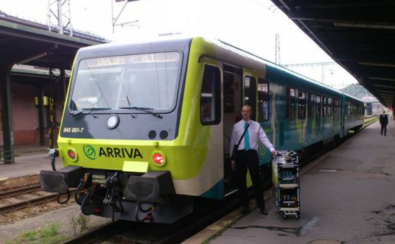 Частният жп превозвач ARRIVA който наскоро спечели договор за обслужване