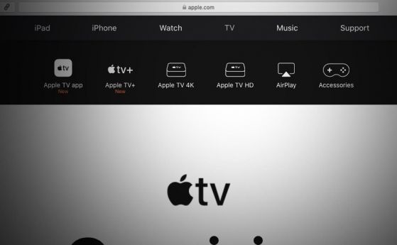 Епъл представи новата си телевизионна и видео платформа Епъл ТВ