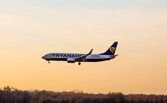 Правителството определи Ryanair DAC за въздушен превозвач който да оперира