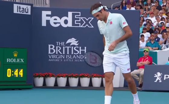 Швейцарската легенда в мъжкия тенис Роджър Федерер се класира за