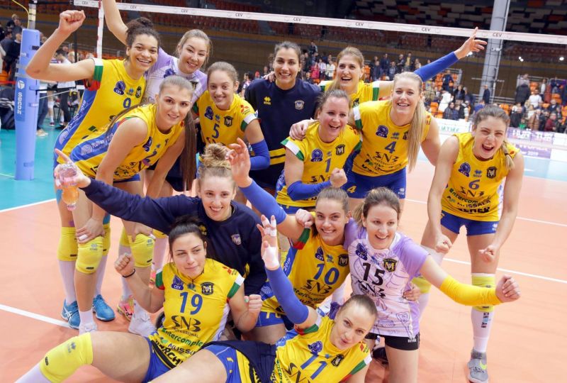 Женският волейболен тим на Марица (Пловдив) победи Левски с 3:1