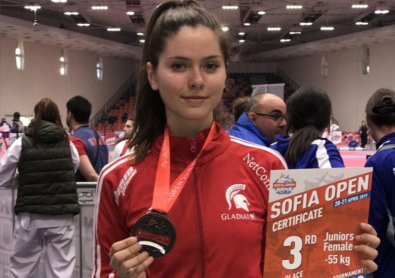 Спортният талант на Еврофутбол - Радина Борисова, спечели бронзов медал