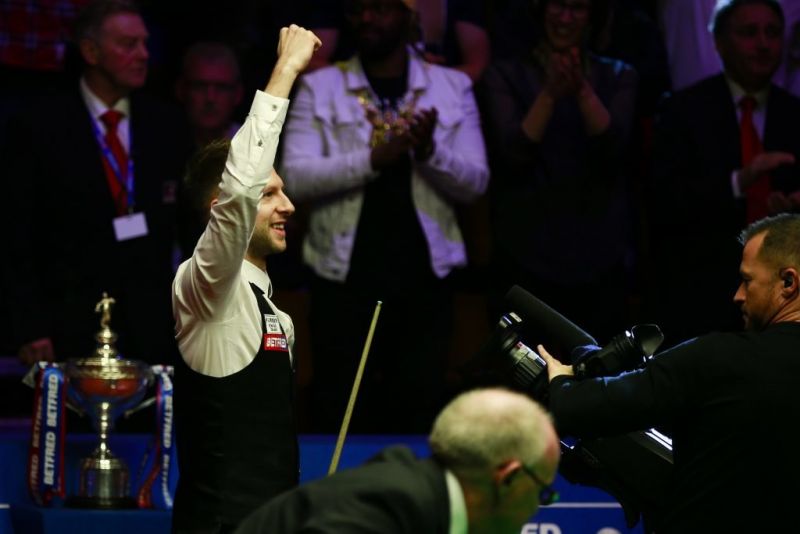 Новият световен шампион по снукър Джъд Тръмп не скри радостта