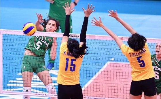 Женският национален отбор на България поведе и показа добри отигравания