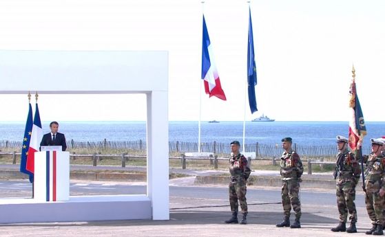 Десетки хиляди взеха участие днес във възпоменателните церемонии в Северозападна Франция