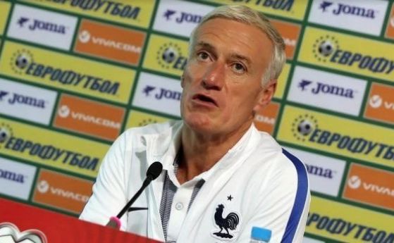 Селекционерът на френския национален отбор по фуртбол Дидие Дешан не