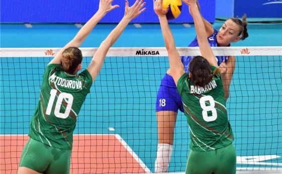 Женският национален отбор на България загуби от Русия с 0 3